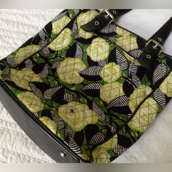 Buckle Tote La Neon Rose Black $98 - Picture 6 of 12